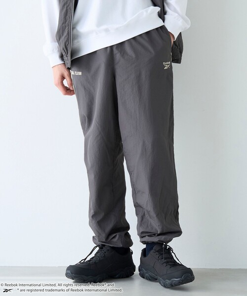 coen(コーエン)の「Reebok(リーボック)別注トラックパンツ(その他パンツ・メンズ・オフホワイト/ダークグレー/ベージュ・M/L/XL)」の16枚目の写真