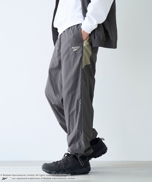 coen(コーエン)の「Reebok(リーボック)別注トラックパンツ(その他パンツ・メンズ・オフホワイト/ダークグレー/ベージュ・M/L/XL)」の17枚目の写真