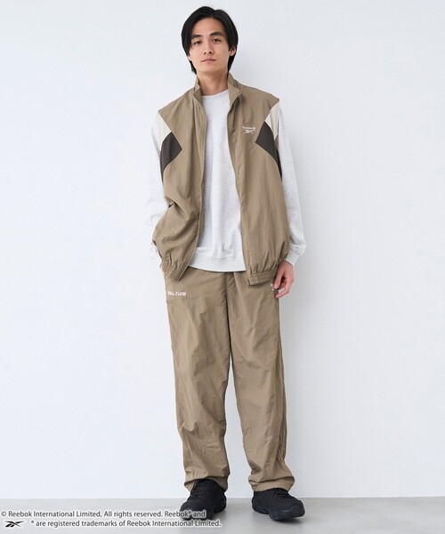 coen(コーエン)の「Reebok(リーボック)別注トラックパンツ(その他パンツ・メンズ・オフホワイト/ダークグレー/ベージュ・M/L/XL)」の21枚目の写真