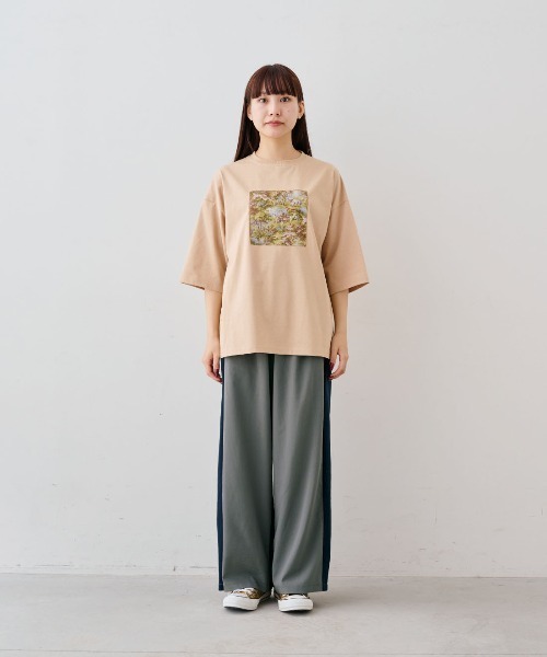 MEDE19F(メデジュウキュウ)の「MEDE19F バイカラーコンビパンツ(その他パンツ・レディース・ベージュ系その他・L/M/LL)」の3枚目の写真