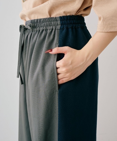 MEDE19F(メデジュウキュウ)の「MEDE19F バイカラーコンビパンツ(その他パンツ・レディース・ベージュ系その他・L/M/LL)」の8枚目の写真