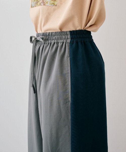 MEDE19F(メデジュウキュウ)の「MEDE19F バイカラーコンビパンツ(その他パンツ・レディース・ベージュ系その他・L/M/LL)」の7枚目の写真