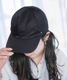 quaranciel（カランシエル）の「quaranciel:〈UVカット/接触冷感/撥水加工/手洗い可能〉ラスター キャップ（キャップ）」