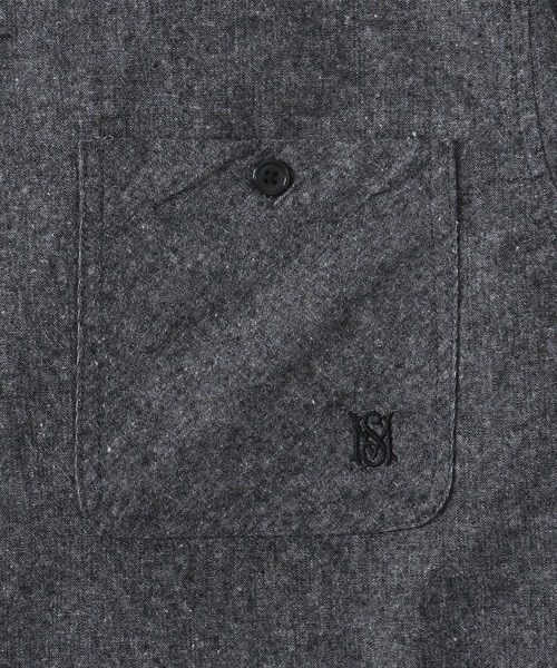 MFC STORE(エムエフシーストア)の「MFC STORE ORIGINAL CHAMBRAY SHIRTS(シャツ/ブラウス・メンズ・ブラック/ブルー・S/M/L/XL/XXL)」の10枚目の写真