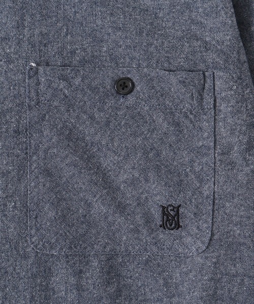 MFC STORE(エムエフシーストア)の「MFC STORE ORIGINAL CHAMBRAY SHIRTS(シャツ/ブラウス・メンズ・ブラック/ブルー・S/M/L/XL/XXL)」の18枚目の写真