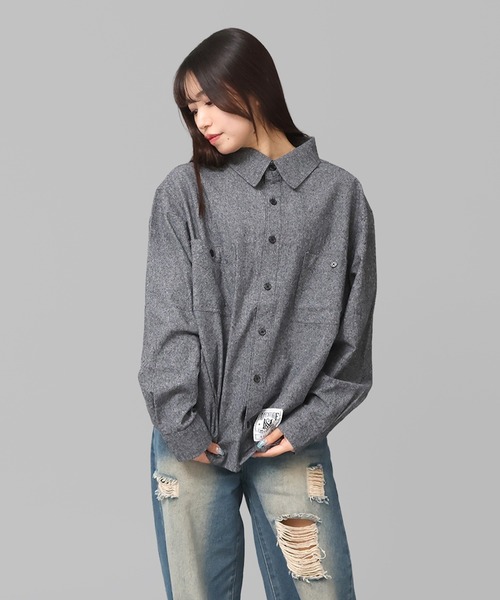 MFC STORE(エムエフシーストア)の「MFC STORE ORIGINAL CHAMBRAY SHIRTS(シャツ/ブラウス・メンズ・ブラック/ブルー・S/M/L/XL/XXL)」の4枚目の写真