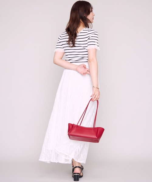 MISCH MASCH(ミッシュマッシュ)の「2026春夏新作 フラワーレースロングスカート(スカート・レディース・ホワイト/ブラック・フリ-)」の20枚目の写真