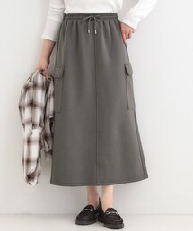 SHOO・LA・RUE | 【洗濯機可/S-LL】サイドポケットでこなれ感のある ダンボールカーゴスカート(スカート)
