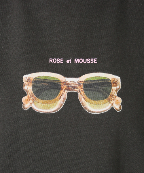 Spick & Span（スピックアンドスパン）の「ANGE IN DISGUISE/アンジ イン ディスガイズ ROSE et MOUSSE TEE（Tシャツ/カットソー・レディース・ブラック系その他/ホワイト・MEDIUM）」の16枚目の写真