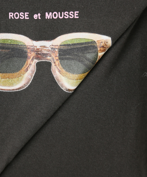 Spick & Span（スピックアンドスパン）の「ANGE IN DISGUISE/アンジ イン ディスガイズ ROSE et MOUSSE TEE（Tシャツ/カットソー・レディース・ブラック系その他/ホワイト・MEDIUM）」の18枚目の写真
