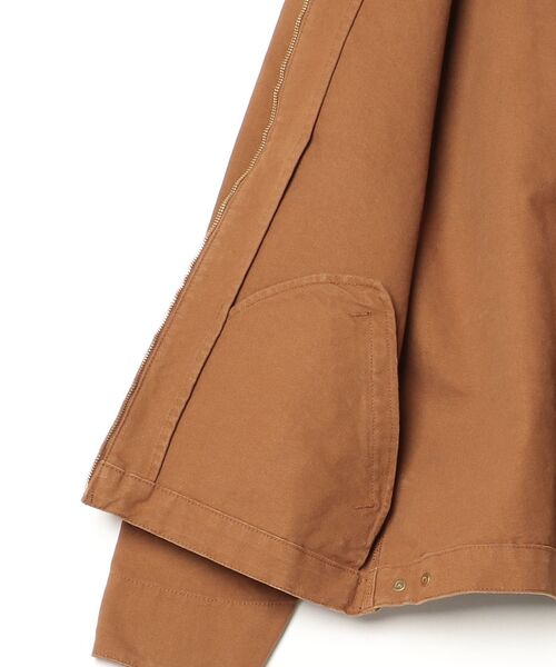 Carhartt WIP（カーハートダブリューアイピー）の「Detroit Jacket（ブルゾン・メンズ・ライトブラウン・SMALL/MEDIUM/LARGE）」の3枚目の写真