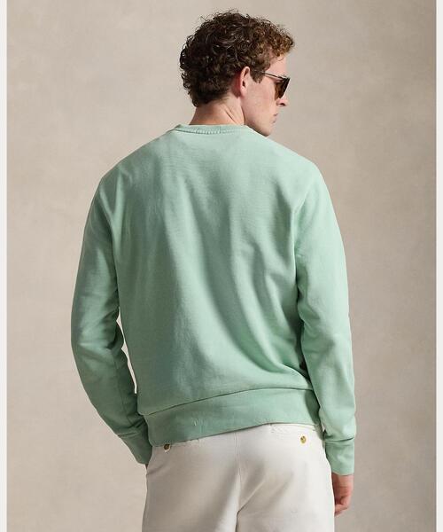 POLO RALPH LAUREN（ポロ ラルフ ローレン）の「ループバック テリー スウェットシャツ（スウェット・メンズ・グリーン・S/M/L/XL/XS/XXL）」の4枚目の写真