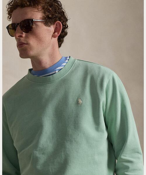 POLO RALPH LAUREN（ポロ ラルフ ローレン）の「ループバック テリー スウェットシャツ（スウェット・メンズ・グリーン・S/M/L/XL/XS/XXL）」の5枚目の写真