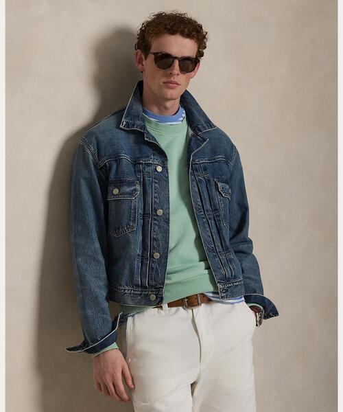 POLO RALPH LAUREN（ポロ ラルフ ローレン）の「ループバック テリー スウェットシャツ（スウェット・メンズ・グリーン・S/M/L/XL/XS/XXL）」の6枚目の写真