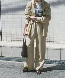 ITEMS URBANRESEARCH | 長袖シャツ×イージーパンツ(セットアップ)