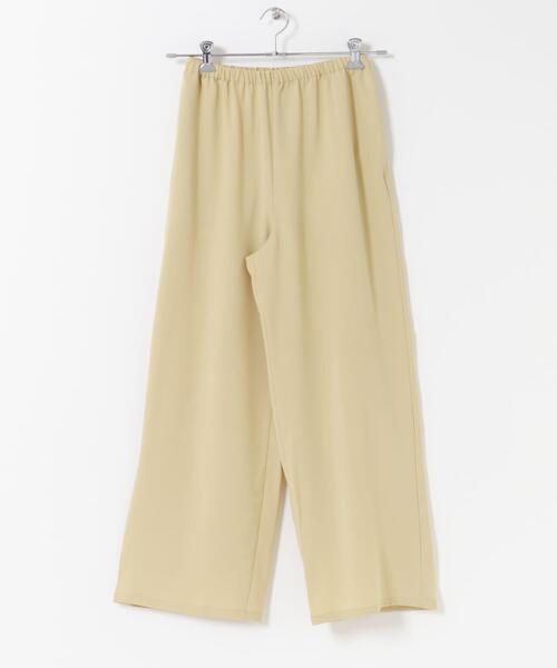 ITEMS URBANRESEARCH（アイテムズ アーバンリサーチ）の「長袖シャツ×イージーパンツ（セットアップ・レディース・スミクロ/ベージュ・FREE）」の7枚目の写真