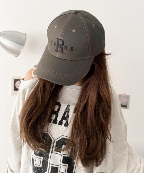 WEGO（ウィゴー）の「WEGO/【26年春新作】ツイルロゴキャップ（キャップ・レディース・レッド/グレー/ブラック・FREE）」の12枚目の写真