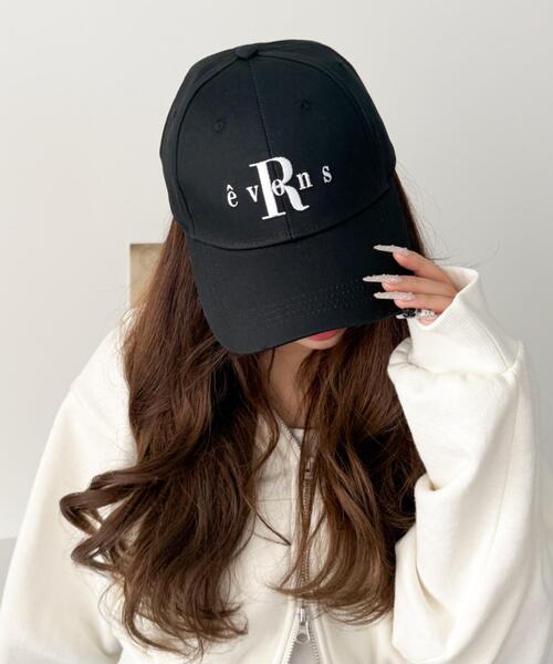 WEGO（ウィゴー）の「WEGO/【26年春新作】ツイルロゴキャップ（キャップ・レディース・レッド/グレー/ブラック・FREE）」の4枚目の写真