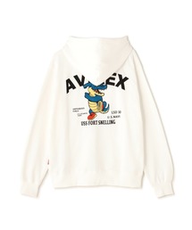 AVIREX | 《WEB&DEPOT限定》USS FORT SNELLING ZIPUP HOODIE / フォートスネリング ジップアップ フーディー / AVIREX / アヴィレックス(パーカー)