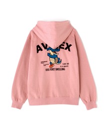 AVIREX｜アヴィレックス（メンズ）のパーカー（ピンク/桃色系）通販