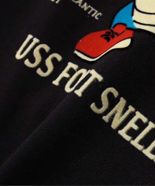 AVIREX(アヴィレックス)の「《WEB&DEPOT限定》USS FORT SNELLING ZIPUP HOODIE / フォートスネリング ジップアップ フーディー / AVIREX / アヴィレックス(パーカー・メンズ・ブラック/オリーブ/ホワイト/ピンク・MEDIUM/X-LARGE/XX-LARGE/LARGE)」の21枚目の写真