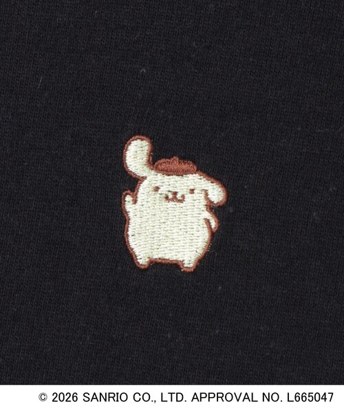 index(インデックス)の「【ポムポムプリン】リンガーベロアTシャツ【洗濯機OK】(Tシャツ/カットソー・レディース・ライトイエロー系/オフホワイト/ブラック・40/38)」の12枚目の写真