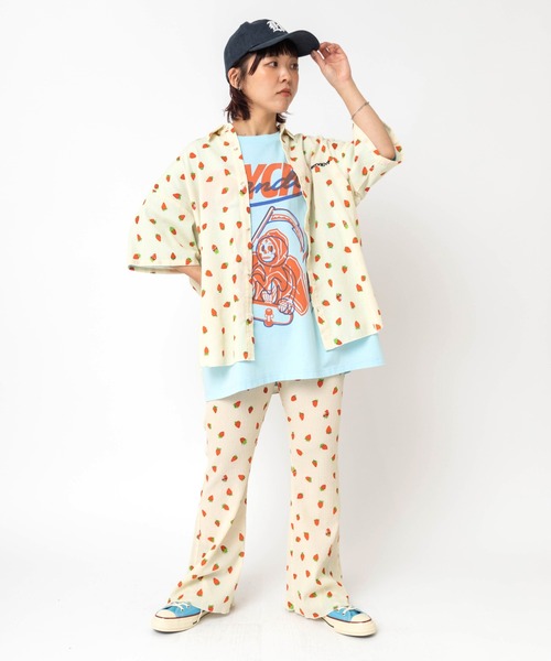 RNA(アールエヌエー)の「R4460 ヨーリューイチゴフレアパンツ(その他パンツ・レディース・オフホワイト/ブラック・MEDIUM)」の14枚目の写真