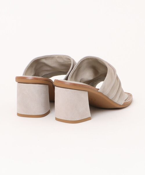 ASH(アッシュ)の「アッシュ【CORINE】トングミュール チャンキーヒール ドレープ 7cmヒール(サンダル・レディース・アッシュグレー・36/35/38/37/39)」の17枚目の写真