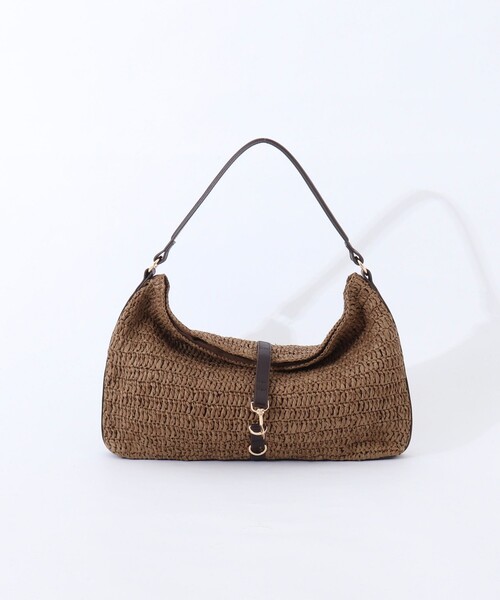 NOLLEY’S（ノーリーズ）の「ペーパーワンショルダーバッグ（ショルダーバッグ・レディース・ブラック/ブラウン・FREE）」の2枚目の写真