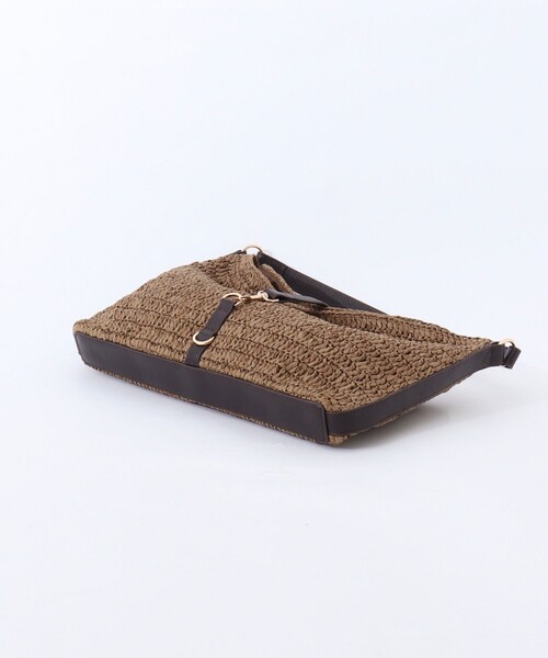 NOLLEY’S（ノーリーズ）の「ペーパーワンショルダーバッグ（ショルダーバッグ・レディース・ブラック/ブラウン・FREE）」の5枚目の写真