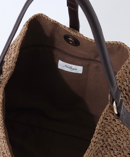 NOLLEY’S（ノーリーズ）の「ペーパーワンショルダーバッグ（ショルダーバッグ・レディース・ブラック/ブラウン・FREE）」の8枚目の写真