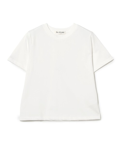 Ray BEAMS（レイビームス）の「ベーシック クルーネック Tシャツ（Tシャツ/カットソー・レディース・ダークブラウン/ホワイト/ブラック・ONE SIZE）」の11枚目の写真