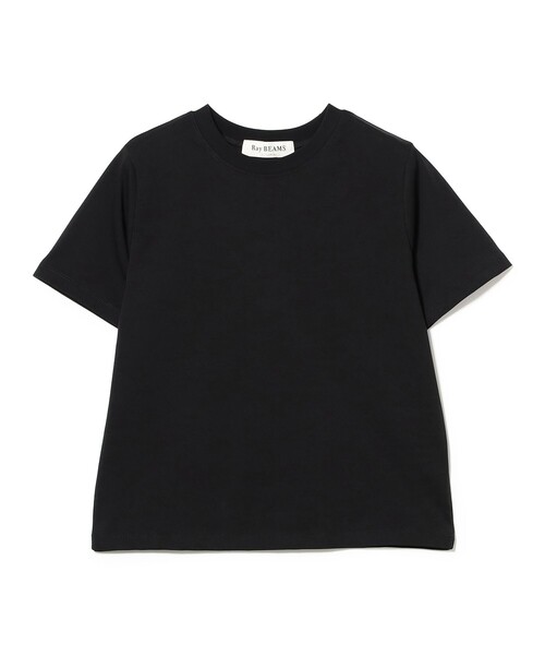 Ray BEAMS（レイビームス）の「ベーシック クルーネック Tシャツ（Tシャツ/カットソー・レディース・ダークブラウン/ホワイト/ブラック・ONE SIZE）」の14枚目の写真