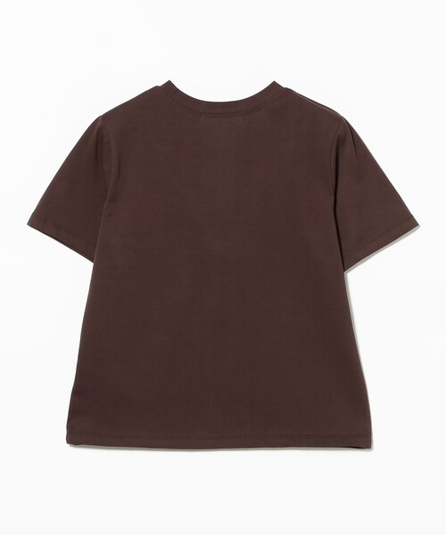 Ray BEAMS（レイビームス）の「ベーシック クルーネック Tシャツ（Tシャツ/カットソー・レディース・ダークブラウン/ホワイト/ブラック・ONE SIZE）」の19枚目の写真