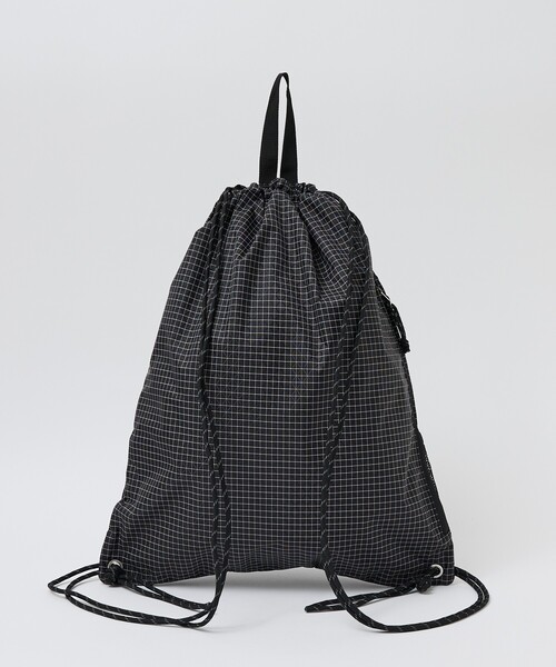 Dickies（ディッキーズ）の「【DICKIES/ディッキーズ】ATHLETIC KNAP GRID / アスレティック ナップサック グリッド / リュック / ユニセックス（バックパック/リュック・メンズ・ホワイト/グレー/ブラック/カーキ・フリー）」の8枚目の写真