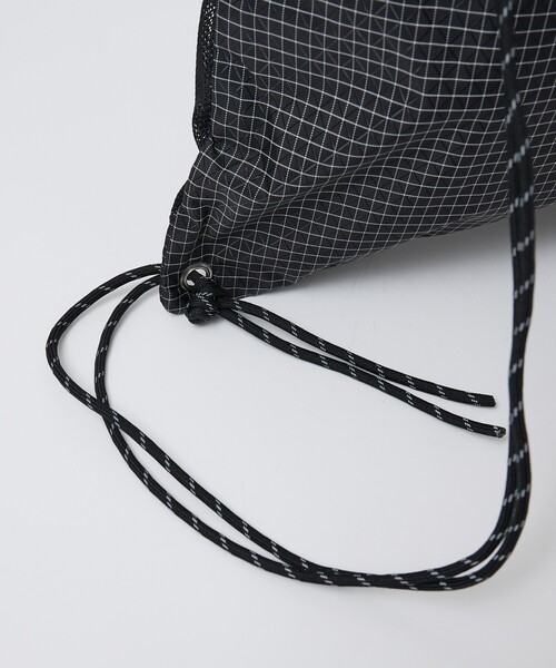Dickies（ディッキーズ）の「【DICKIES/ディッキーズ】ATHLETIC KNAP GRID / アスレティック ナップサック グリッド / リュック / ユニセックス（バックパック/リュック・メンズ・ホワイト/グレー/ブラック/カーキ・フリー）」の9枚目の写真