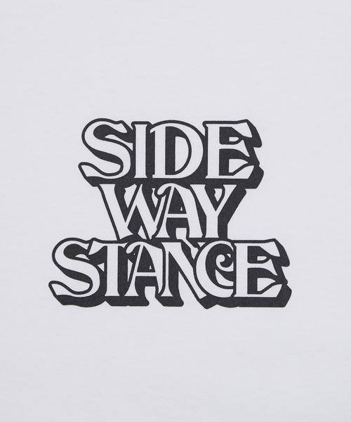 En serio TOKYO（エンソリオトーキョー）の「【SIDEWAYSTANCE】ステッカーアームロゴ長袖Tシャツ 70649（Tシャツ/カットソー・メンズ・ホワイト/オートミール/ブラック・MEDIUM/X-LARGE/SMALL/LARGE）」の9枚目の写真