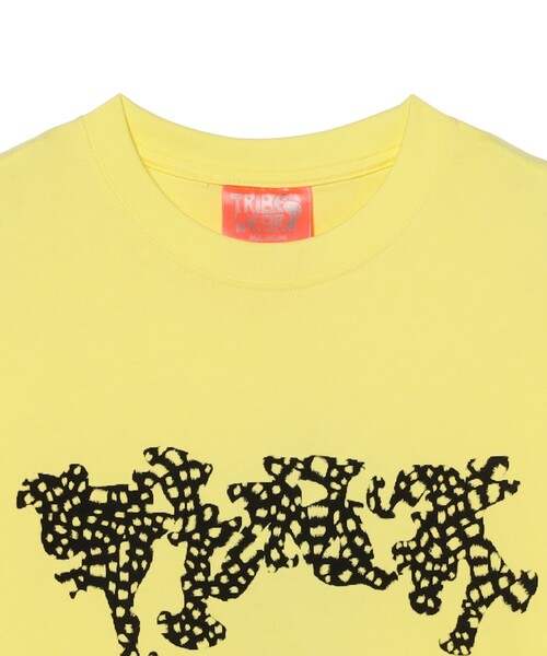 BEAMS T(ビームスティー)の「【別注】WGN / Insect T-shirt(Tシャツ/カットソー・メンズ・イエロー・XL/L/M)」の5枚目の写真