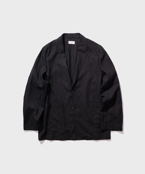 ATON / エイトン】SILK LINEN MIXING TAILORED JACKET