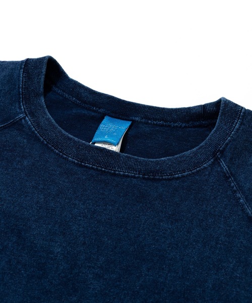 Good On（グッドオン）の「Good On/グッドオン　BASEBALL TEE INDIGO SHAVE（Tシャツ/カットソー・メンズ・ブルー系その他・X-LARGE/MEDIUM/LARGE）」の2枚目の写真
