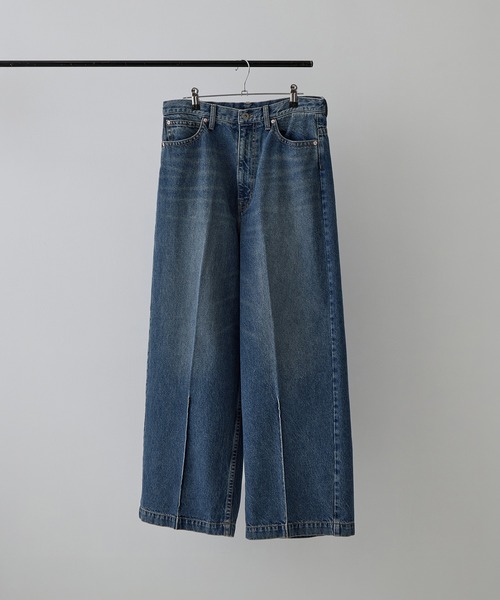 RhodolirioN（ロドリリオン）の「[RhodolirioN/ロドリリオン]90s Loose Straight Pant - Denim（デニムパンツ・レディース・ブルー・0/1）」の9枚目の写真