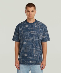 Aop Relaxed T-Shirt/総柄リラックスTシャツ
