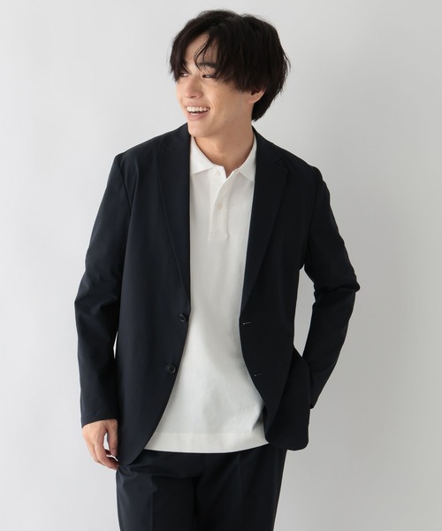 GLOBAL WORK(グローバルワーク)の「クリーンサッカージャケット/638270(テーラードジャケット・メンズ・ダークグレー/ネイビー・MEDIUM/X-LARGE/SMALL/LARGE)」の16枚目の写真