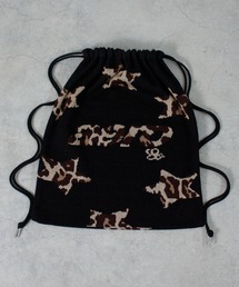 NYLAUS（ナイラス）の「【NYS】総柄アクリルニットナップサック（バックパック/リュック）」