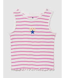 GAP（ギャップ）の「ブラナン フェイバリット グラフィック GAPロゴ リブタンクトップ (幼児・ベビー)（タンクトップ）」