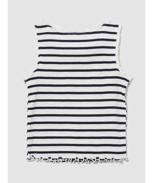 GAP（ギャップ）の「ブラナン フェイバリット グラフィック GAPロゴ リブタンクトップ (幼児・ベビー)（タンクトップ・キッズ・イエロー/ピンク・110cm/105cm/100cm/95cm/80ｃｍ/90cm）」の5枚目の写真
