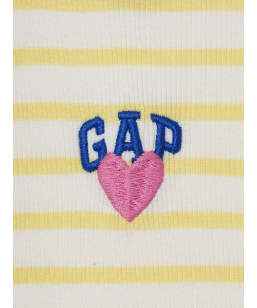 GAP（ギャップ）の「ブラナン フェイバリット グラフィック GAPロゴ リブタンクトップ (幼児・ベビー)（タンクトップ・キッズ・イエロー/ピンク・110cm/105cm/100cm/95cm/80ｃｍ/90cm）」の6枚目の写真