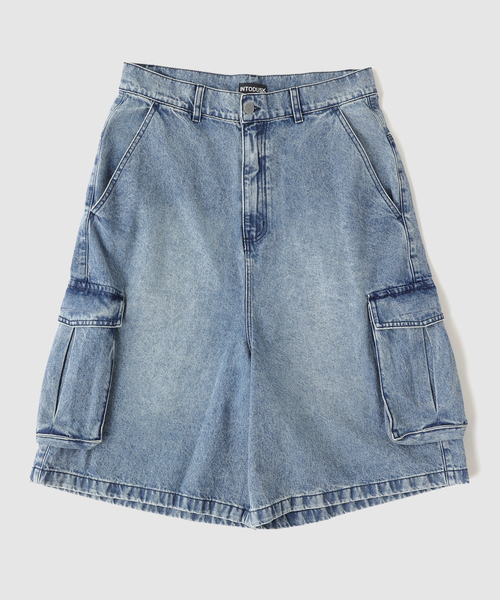 WISM(ウィズム)の「INTODUSK / イントゥダスク ELIAS CARGO SHORTS(その他パンツ・メンズ・ブルー・LARGE/MEDIUM)」の1枚目の写真