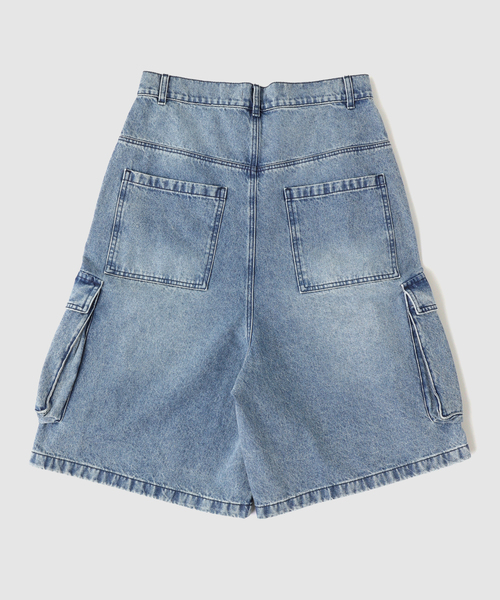 WISM(ウィズム)の「INTODUSK / イントゥダスク ELIAS CARGO SHORTS(その他パンツ・メンズ・ブルー・LARGE/MEDIUM)」の2枚目の写真