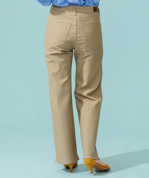 EDWIN(エドウィン)の「EDWIN LADIES ジャージーズ COOL ワイドデニムパンツ【涼】(その他パンツ・レディース・ベージュ/ダークインディゴブルー/ライトインディゴブルー・SMALL/MEDIUM/LARGE/X-LARGE/X-SMALL)」の7枚目の写真